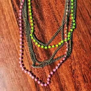 Layered necklace